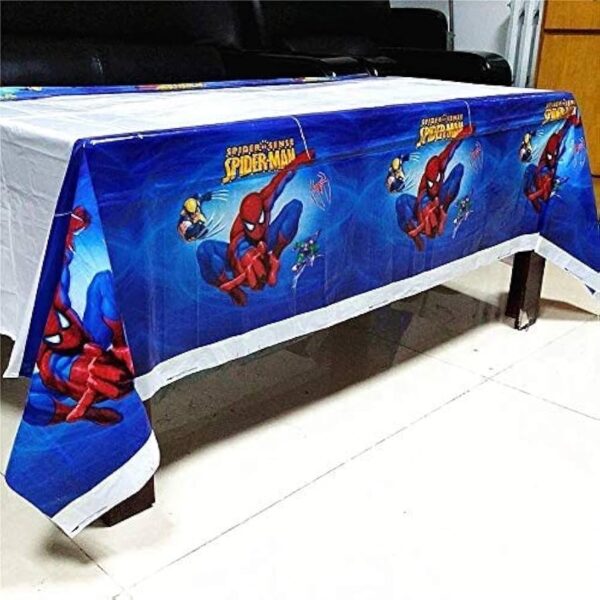 Spider-Man plastic Table Cover مفرش طاولة بلاستيك سبايدرمان