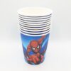 Spider-Man paper cups كاسات كرتون سبايدرمان