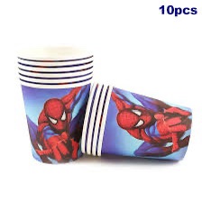 Spider-Man paper cups كاسات كرتون سبايدرمان